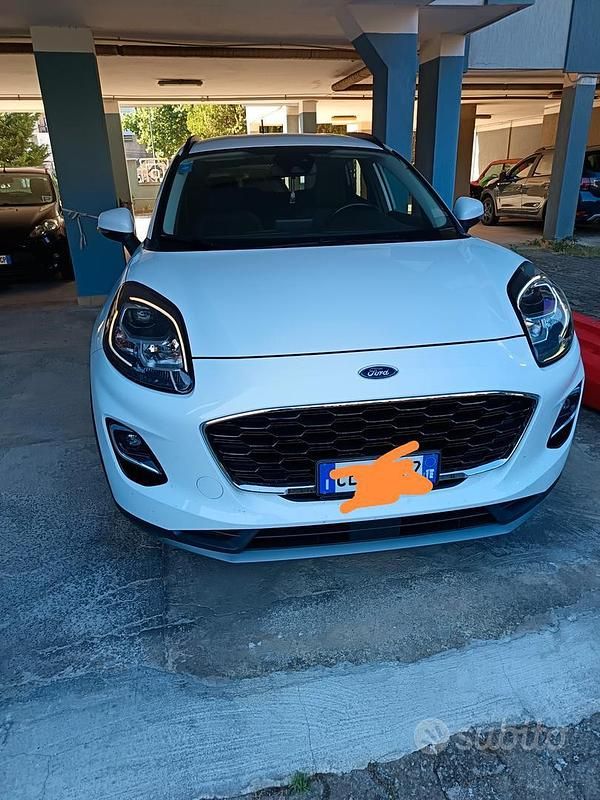 Bianco Usata 2020 Ford Puma Titanium Tre volumi | 15.000 € (Buon prezzo) - Immagine 1/4