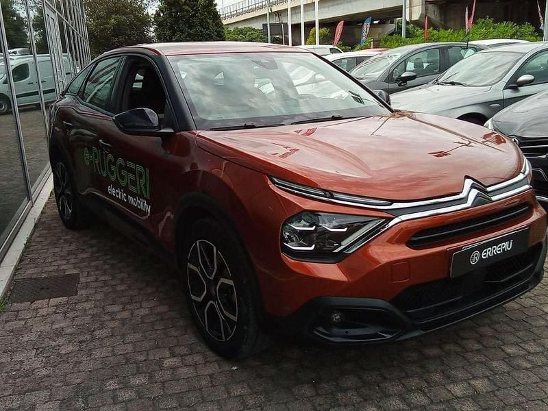 Usata Citroën e-C4 Feel 56 kW (77 CV) 2022 Arancione Utilitaria