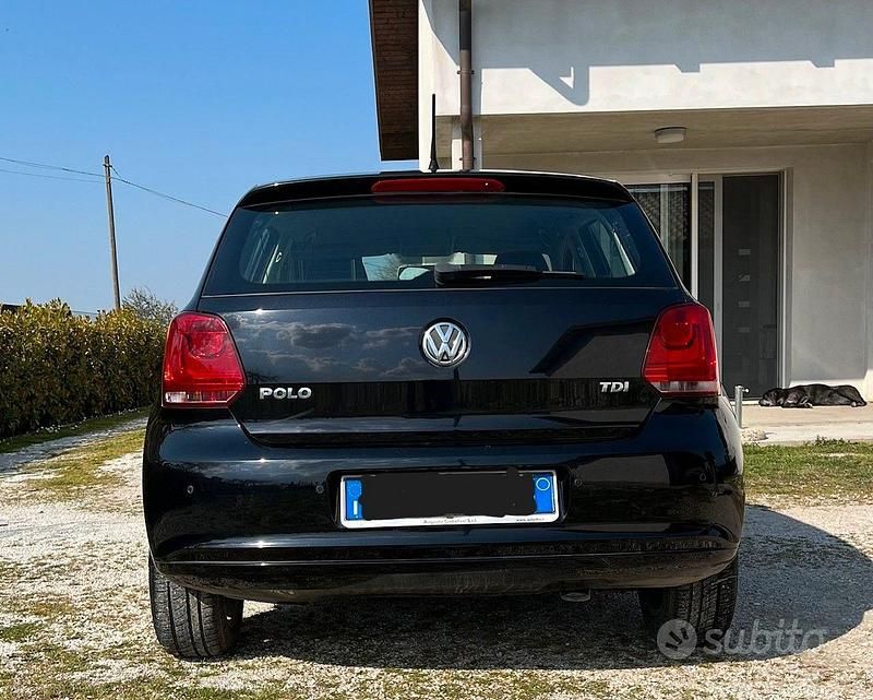 Usata VW Polo Comfortline 75 CV (55 kW) 2011 Nero Utilitaria