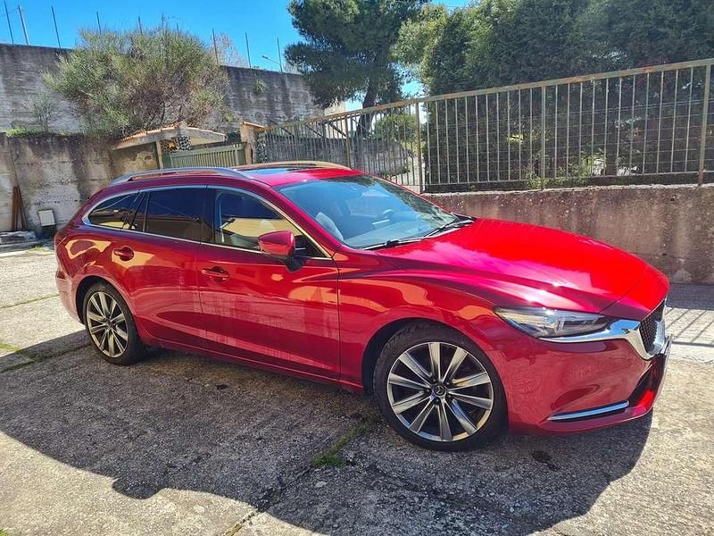 Usata Mazda 6 Exclusive 184 CV (135 kW) 2018 Rosso Station wagon