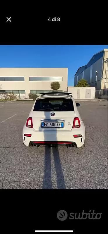 Usata Abarth 595 Pista 160 CV (117 kW) 2018 Bianco Berlina