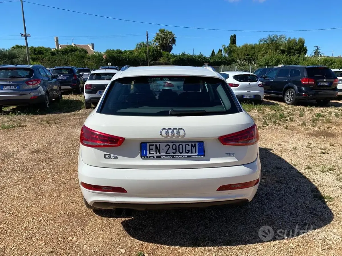 Usata Audi Q3 Advanced 140 CV (102 kW) 2012 Bianco SUV