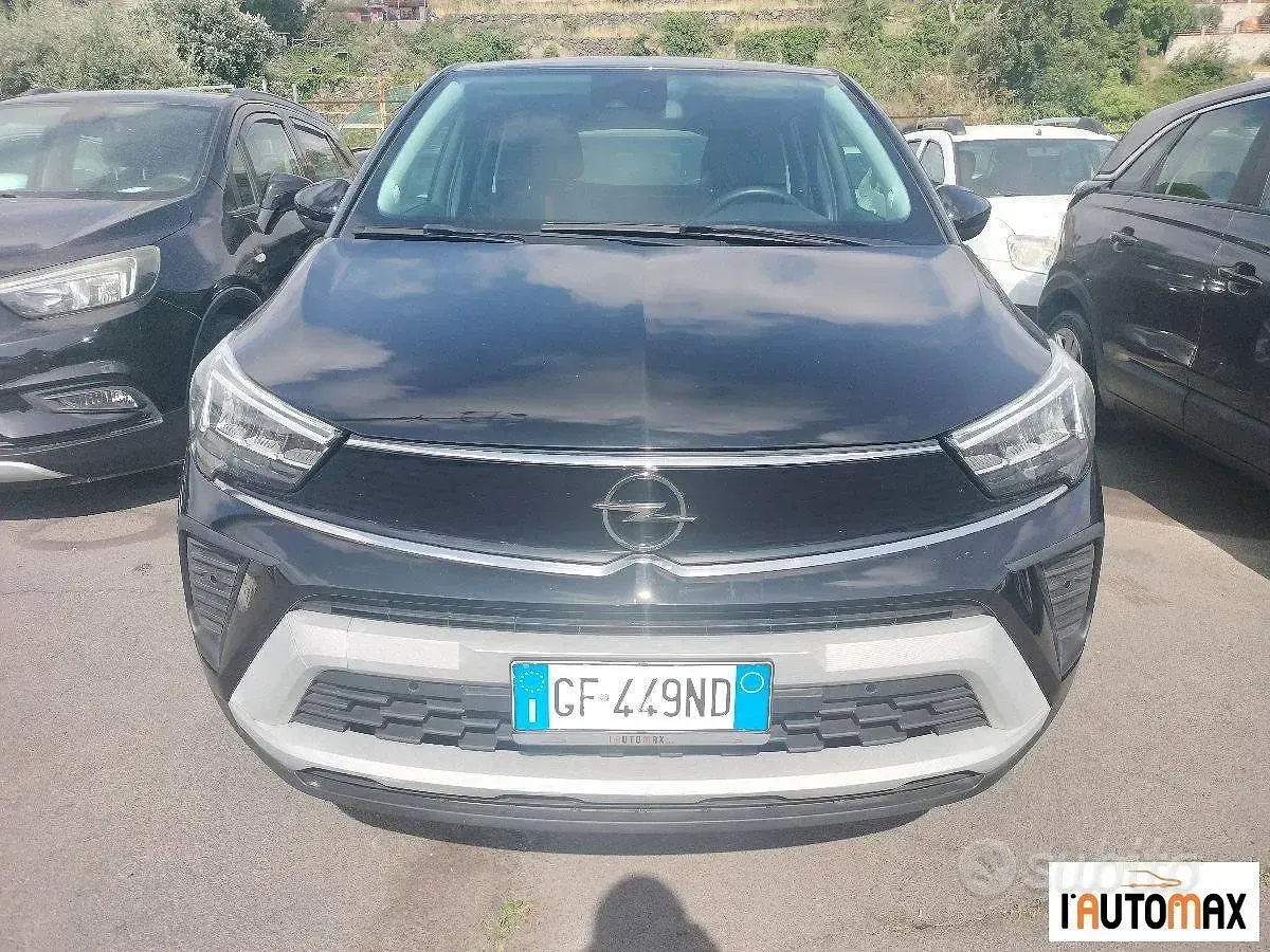 Usata Opel Crossland Elegance 110 CV (80 kW) 2021 Nero SUV
