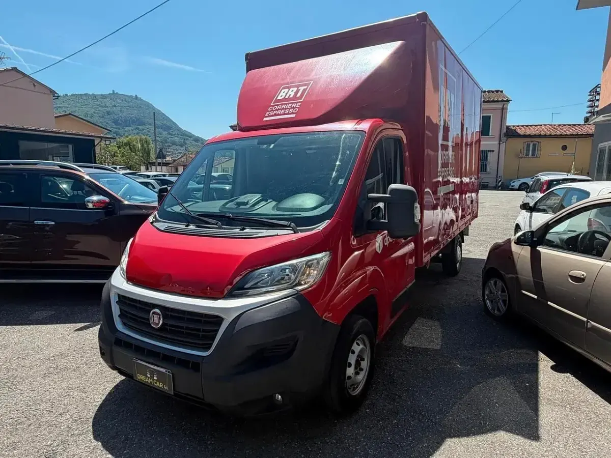 Usata Fiat Ducato 130 CV (95 kW) 2019 Rosso Furgone