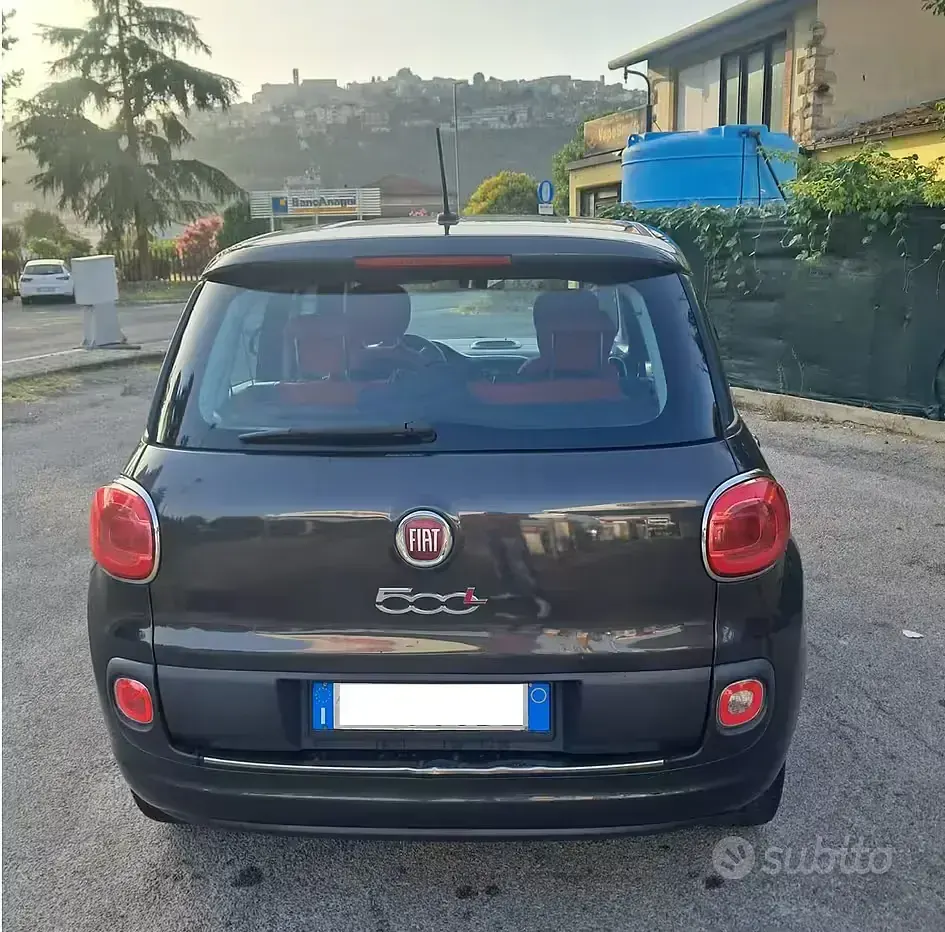 Usata Fiat 500L 85 CV (62 kW) 2015 Grigio Monovolume
