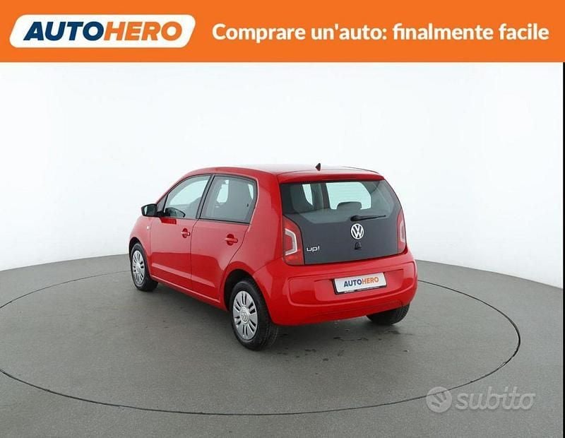 Usata VW up! move up! 60 CV (44 kW) 2015 Rosso Utilitaria