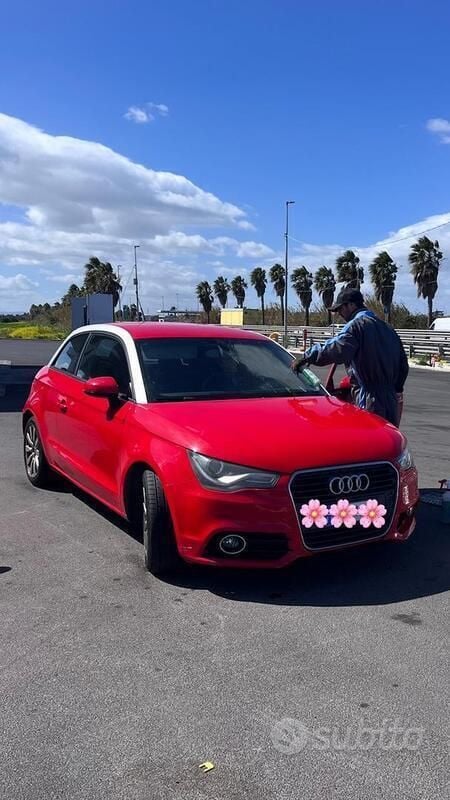 Usata Audi A1 2010 Rosso Utilitaria