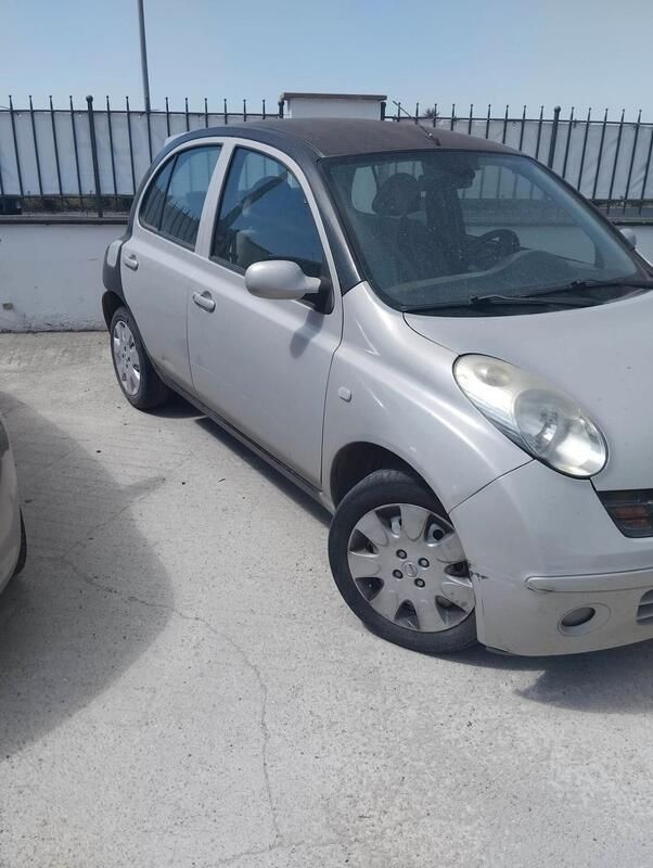 Usata Nissan Micra Acenta 81 CV (59 kW) 2005 Grigio Utilitaria