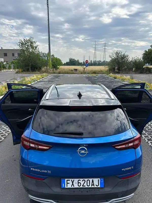 Usata Opel Grandland X Business 131 CV (96 kW) 2019 Blu/azzurro SUV