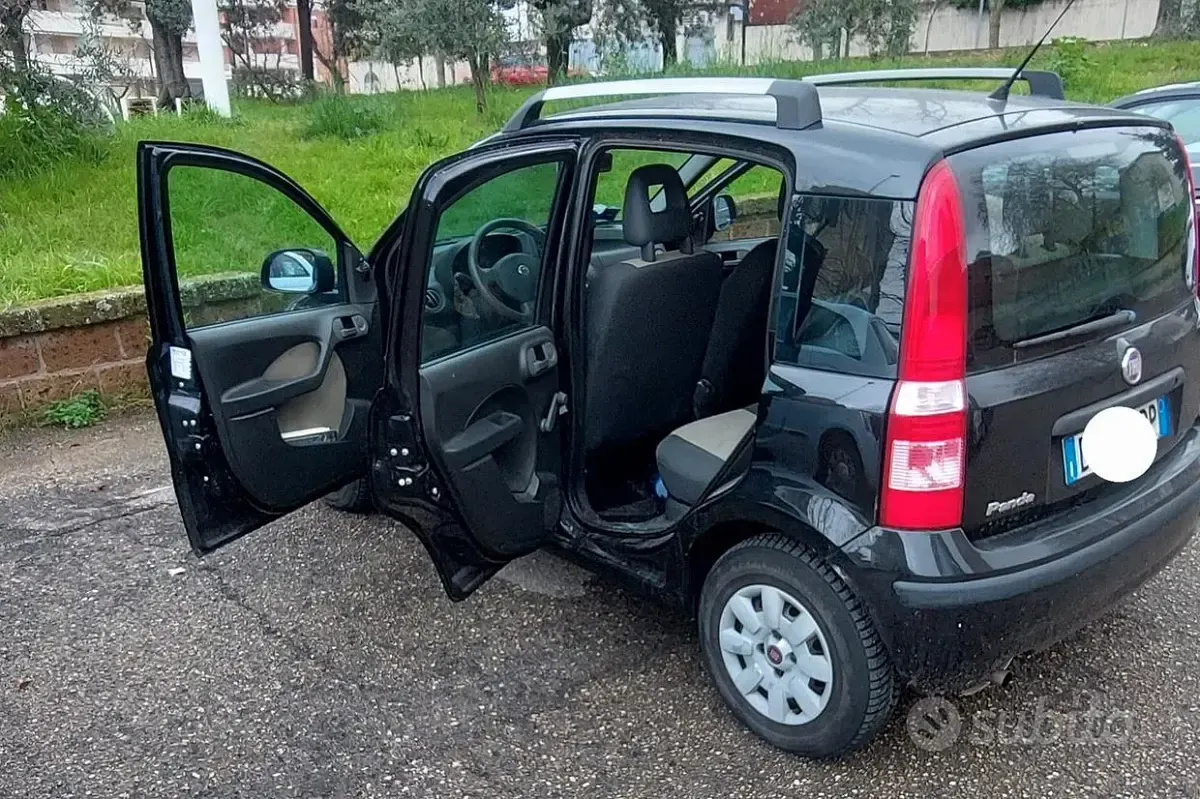Usata Fiat Panda Dynamic 60 CV (44 kW) 2009 Nero Utilitaria