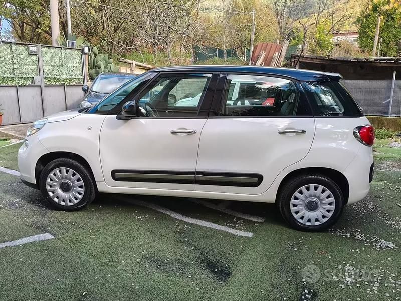 Usata Fiat 500L 80 CV (58 kW) 2014 Bianco Monovolume