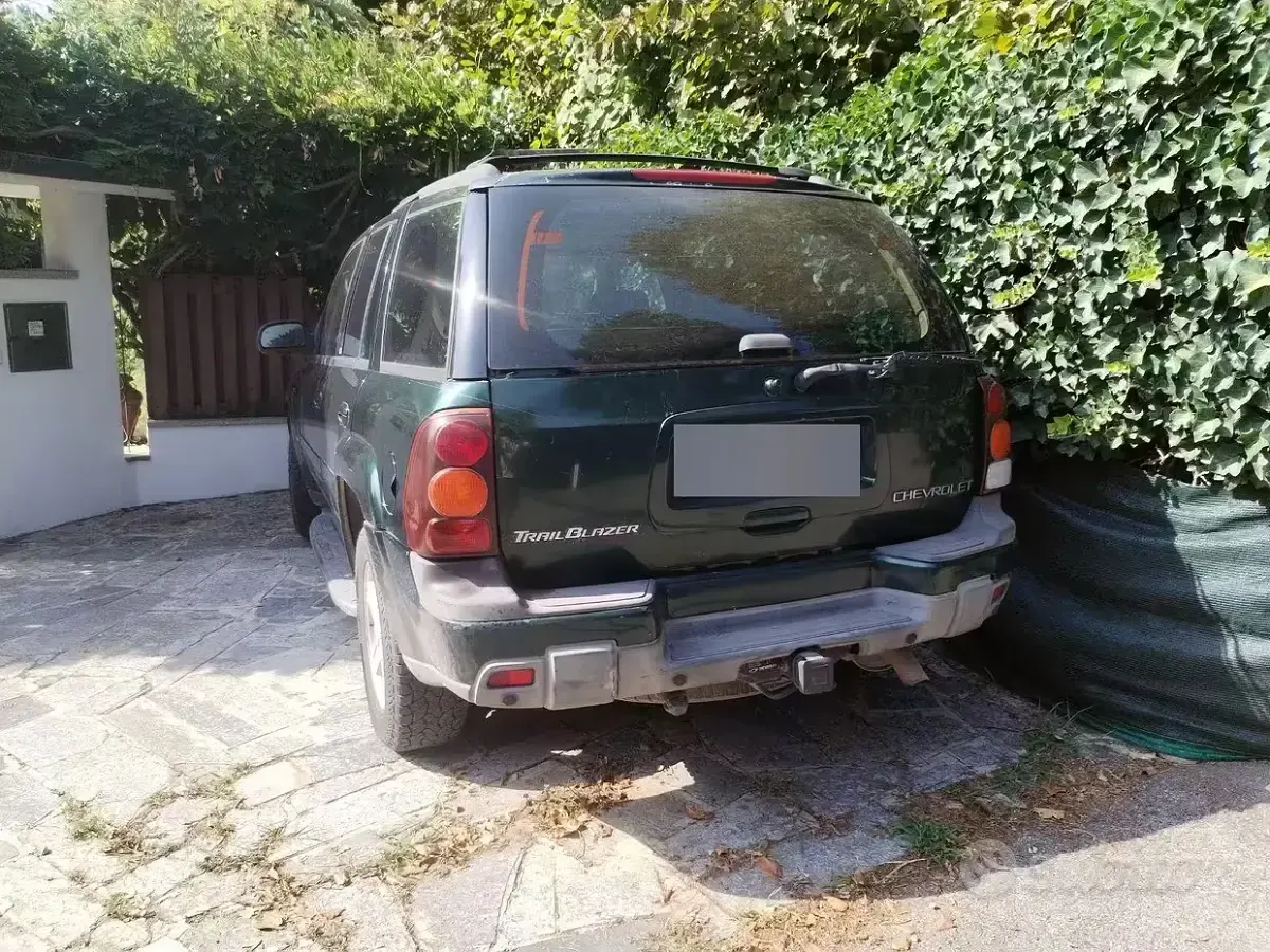 Usata Chevrolet TrailBlazer LTZ 273 CV (200 kW) 2002 Verde SUV