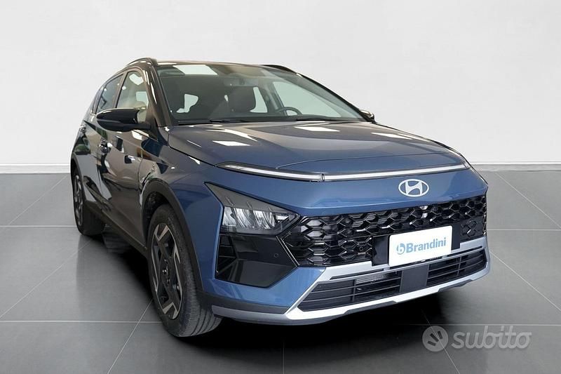 Nuova Hyundai Bayon 90 CV (66 kW) 2025 Blu SUV