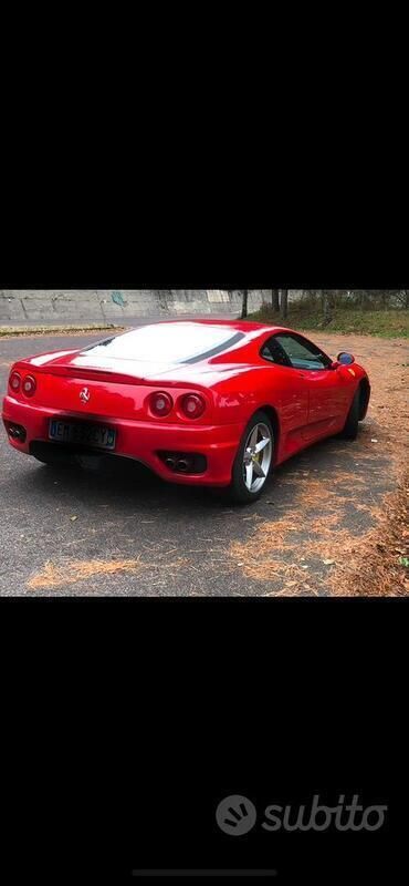 Usata Ferrari 360 400 CV (294 kW) 1999 Rosso Coupé