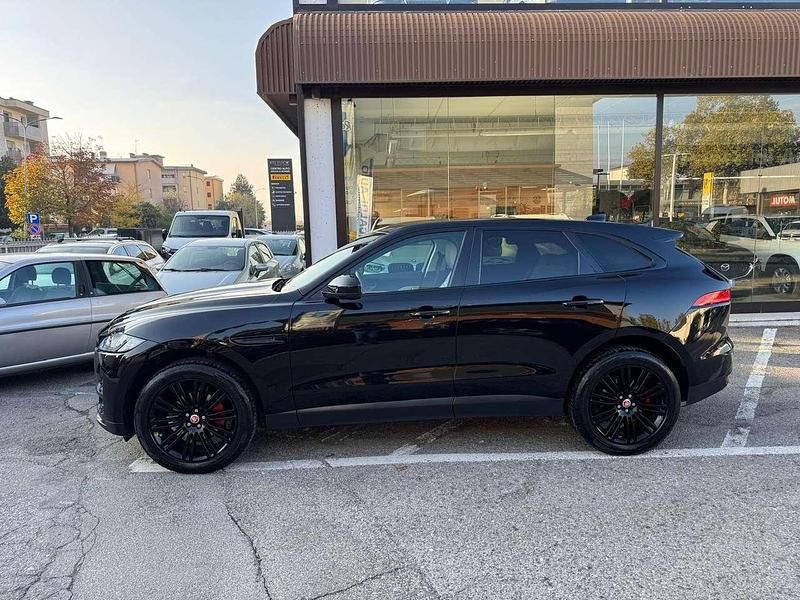 Usata Jaguar F-Pace R-Sport 179 CV (131 kW) 2018 Nero SUV