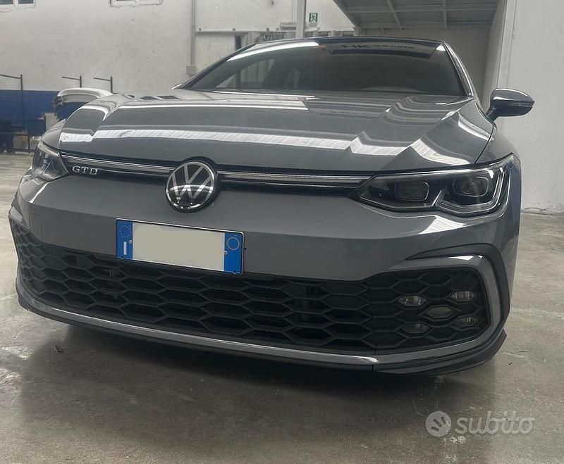 Usata VW Golf VII GTD 200 CV (147 kW) 2021 Grigio Utilitaria