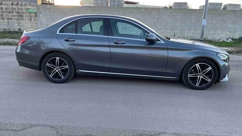 Usata Mercedes C220 194 CV (142 kW) 2020 Grigio Berlina