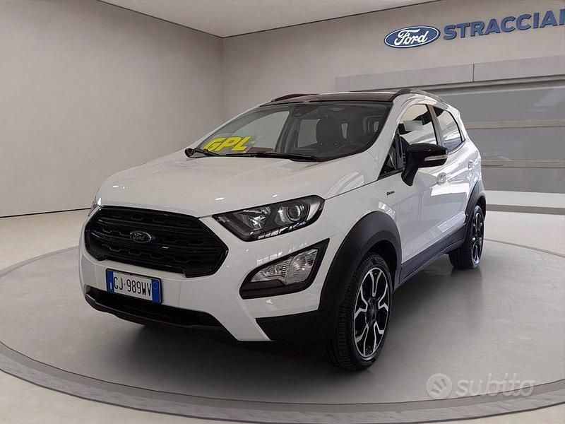 Usata Ford Ecosport Active 125 CV (91 kW) 2022 Bianco metallizzato SUV