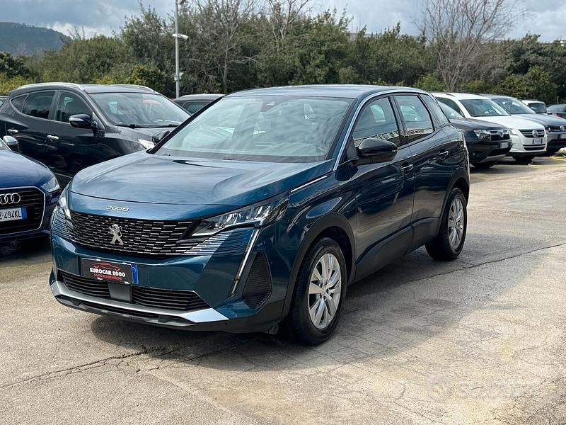Usata Peugeot 3008 Active 131 CV (96 kW) 2022 Blu SUV