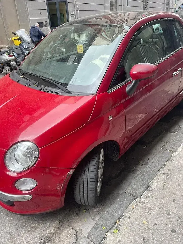 Usata Fiat 500 2008 Rosso