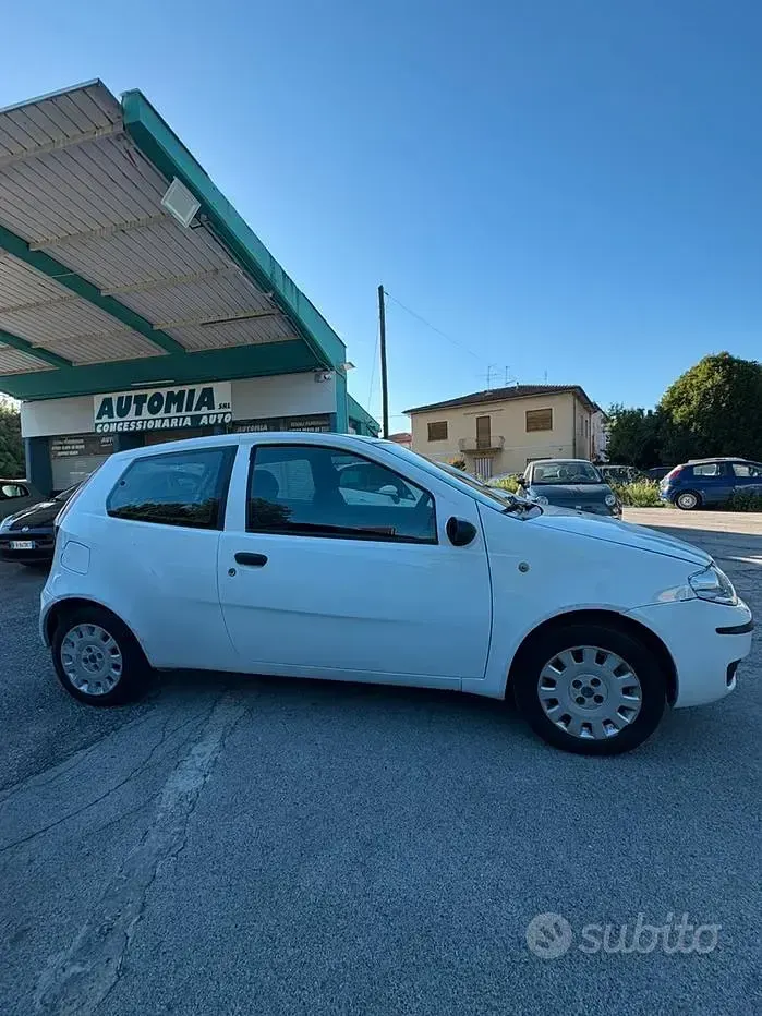 Usata Fiat Punto 60 CV (44 kW) 2009 Bianco Utilitaria