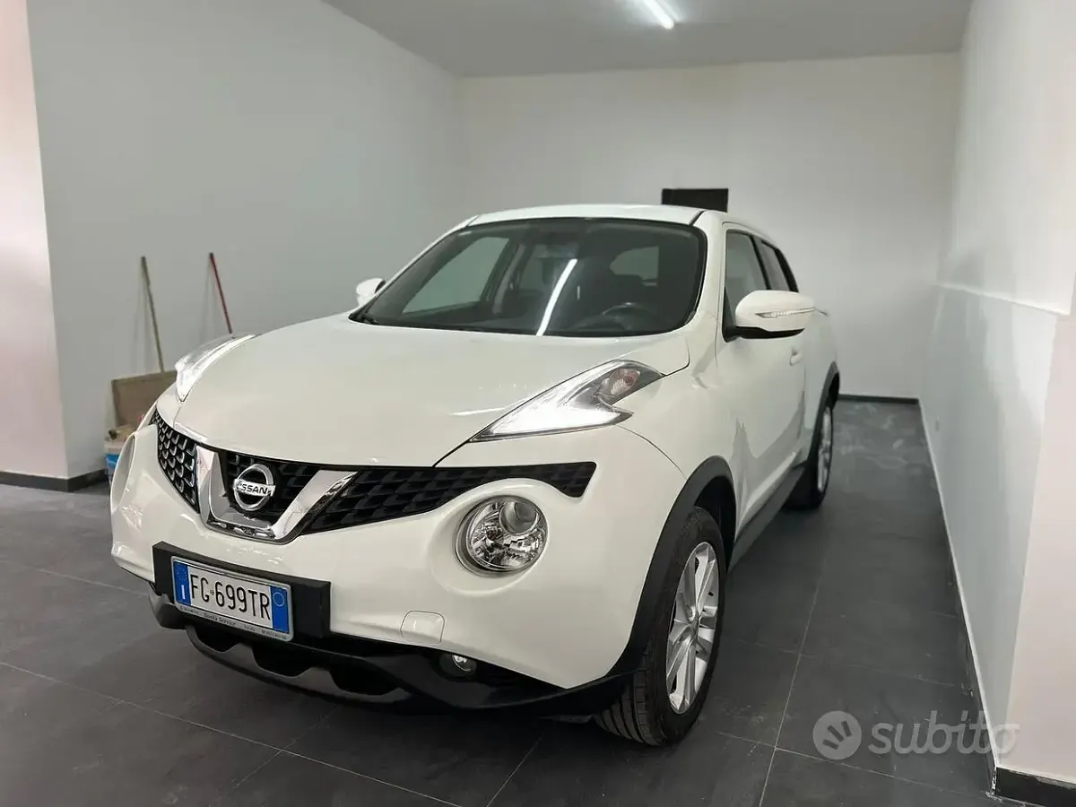 Usata Nissan Juke Visia 110 CV (80 kW) 2014 Bianco SUV