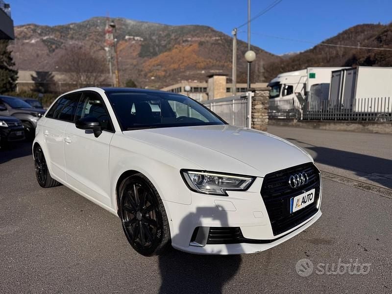 Usata Audi A3 Sport 184 CV (135 kW) 2017 Bianco Berlina