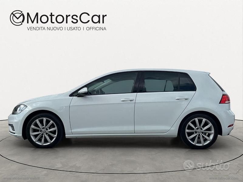 Usata VW Golf VII Executive 150 CV (110 kW) 2017 Bianco Berlina