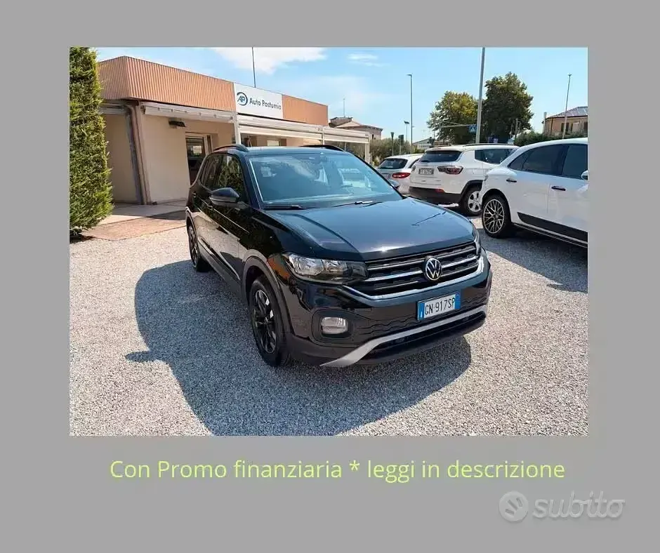 Usata VW T-Cross Style 95 CV (69 kW) 2023 Nero SUV