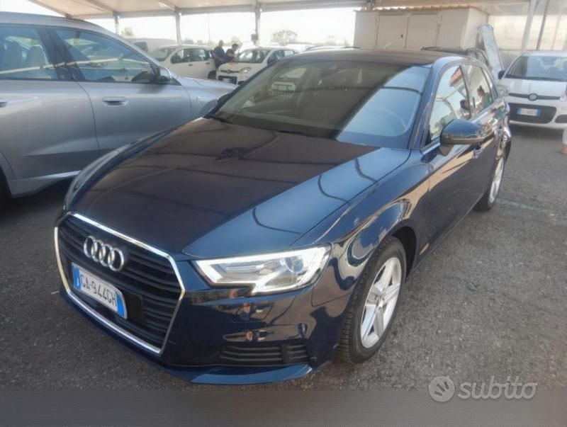 Usata Audi A3 Business 150 CV (110 kW) 2020 Blu/azzurro Berlina