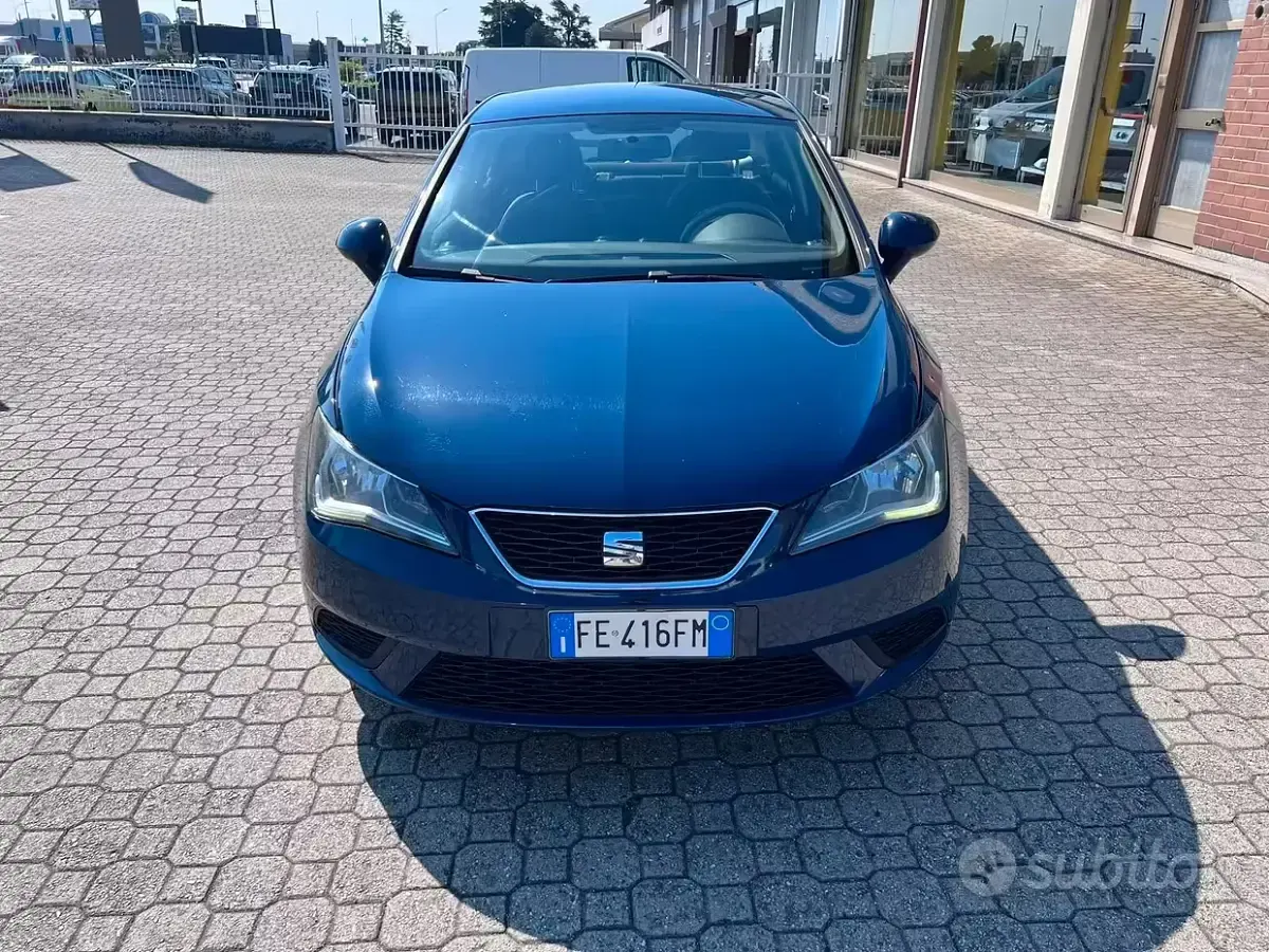 Usata Seat Ibiza Style 75 CV (55 kW) 2016 Blu Berlina