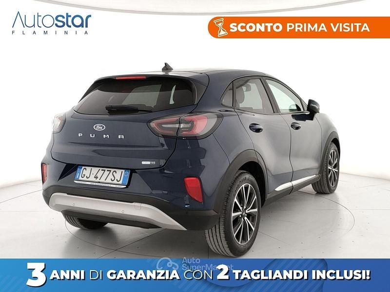 Usata Ford Puma Titanium S 125 CV (91 kW) 2022 Blu SUV