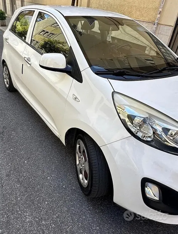 Usata Kia Picanto 66 CV (48 kW) 2015 Bianco Utilitaria