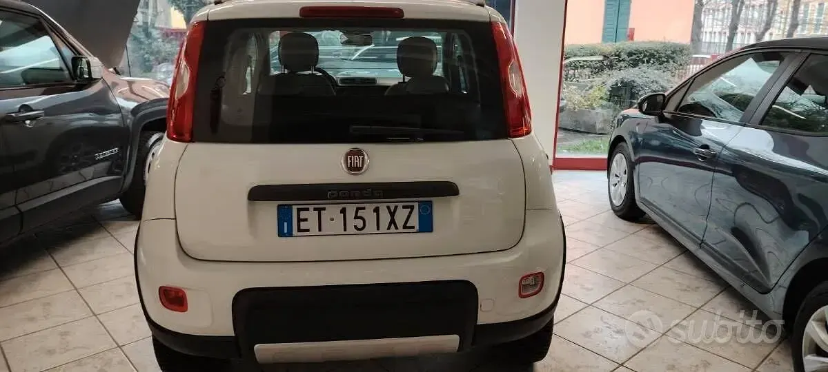 Usata Fiat Panda 4x4 75 CV (55 kW) 2014 Bianco Utilitaria