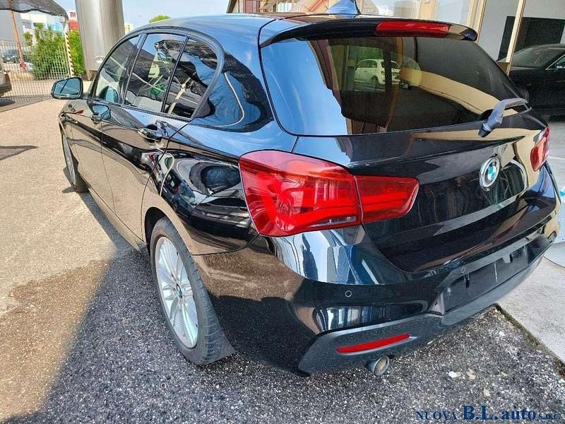 Usata BMW 116 M Sport 110 CV (80 kW) 2019 Nero Utilitaria