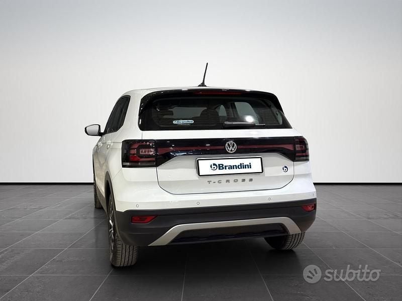Usata VW T-Cross Style 95 CV (69 kW) 2020 Bianco SUV