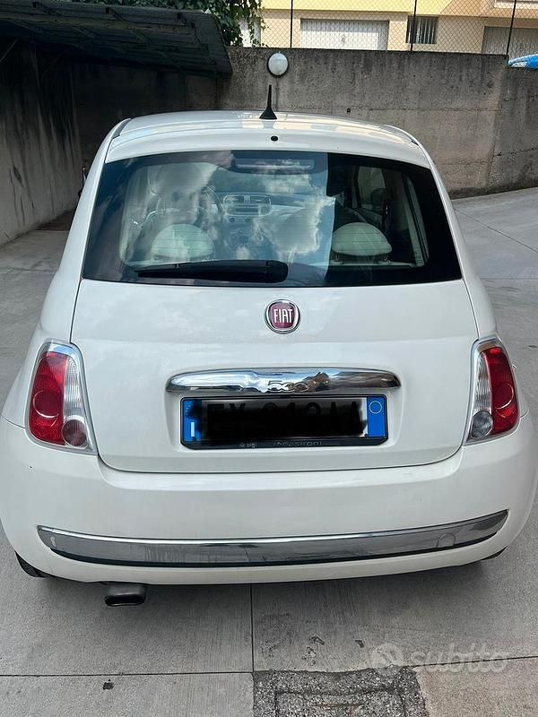 Usata Fiat 500 Pop 69 CV (50 kW) 2014 Bianco Utilitaria