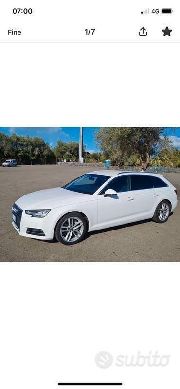 Usata Audi A4 S-Line 190 CV (139 kW) 2015 Bianco Station wagon