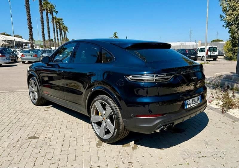 Usata Porsche Cayenne Coupe 339 CV (249 kW) 2021 Blu Coupé