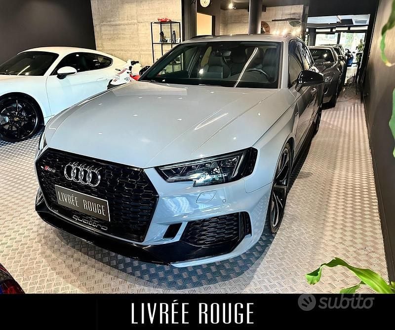 Usata Audi RS4 Design 450 CV (330 kW) 2018 Grigio Station wagon