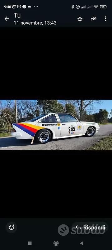 Usata Opel Manta 200 CV (147 kW) 1980 Bianco Coupé
