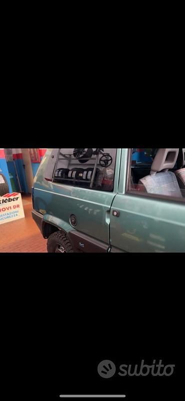 Usata Fiat Panda 4x4 Club 54 CV (39 kW) 1997 Verde Utilitaria