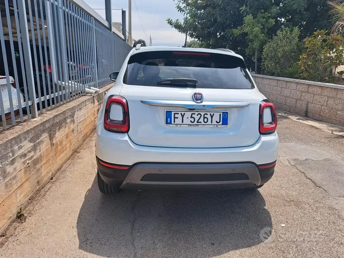 Usata Fiat 500X Cross 120 CV (88 kW) 2019 Bianco SUV