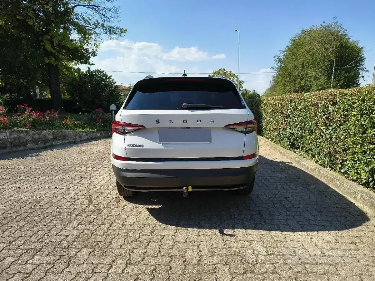 Usata Skoda Kodiaq 150 CV (110 kW) 2022 Bianco SUV
