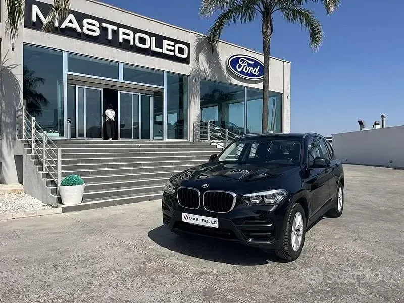 Usata BMW X3 Advantage 190 CV (139 kW) 2021 Nero SUV