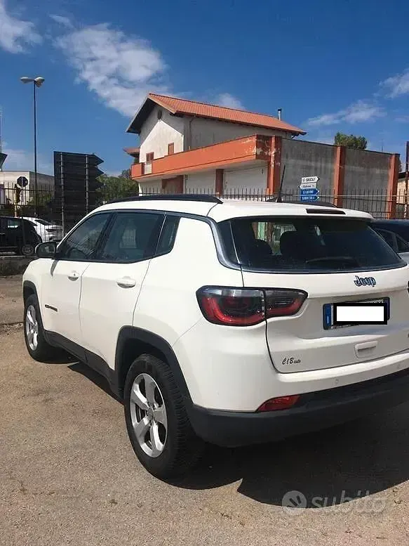 Usata Jeep Compass Longitude 120 CV (88 kW) 2020 Bianco SUV