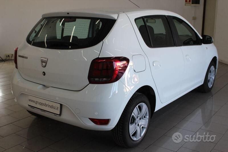 Usata Dacia Sandero Ambiance 90 CV (66 kW) 2018 Bianco Utilitaria