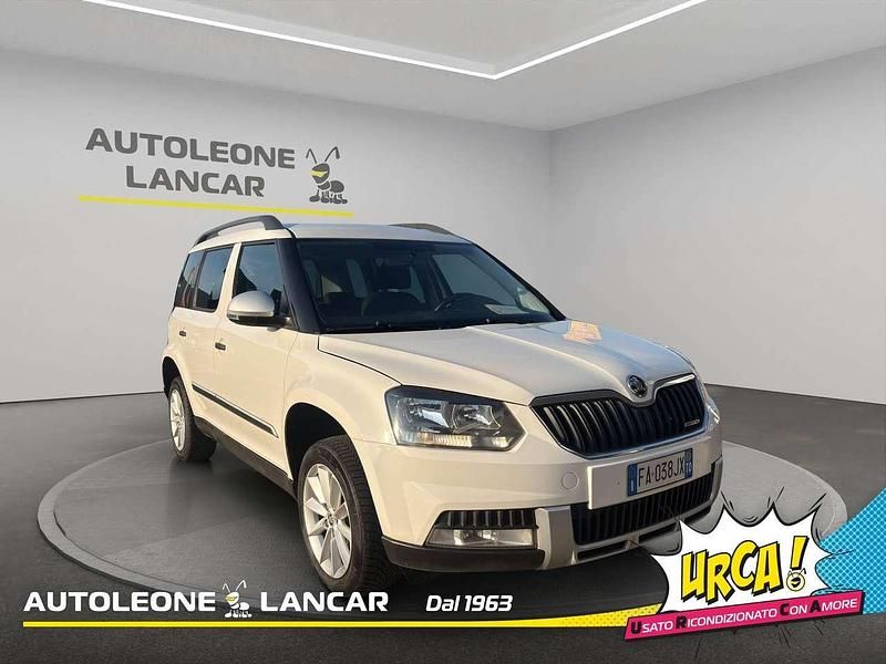 Usata Skoda Yeti GreenLine 105 CV (77 kW) 2015 Bianco SUV