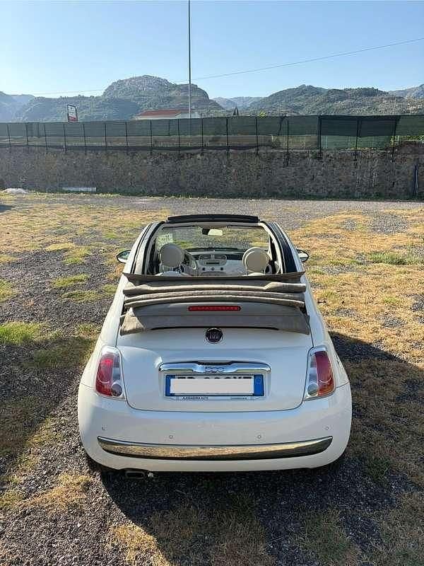 Usata Fiat 500 Pop Star 69 CV (50 kW) 2013 Bianco Cabrio