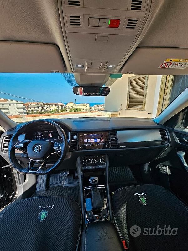 Usata Skoda Kodiaq Clever 200 CV (147 kW) 2021 Nero SUV